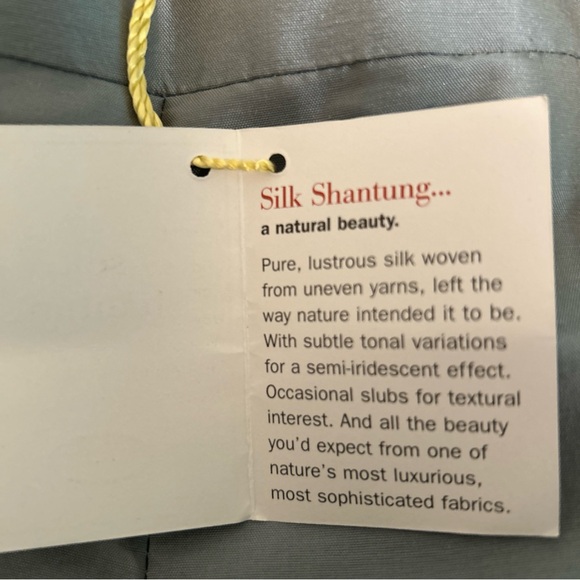 NWT Talbots Silk Pants Women’s 10P Dress Trousers Luxury New Retails $108 - Picture 6 of 15